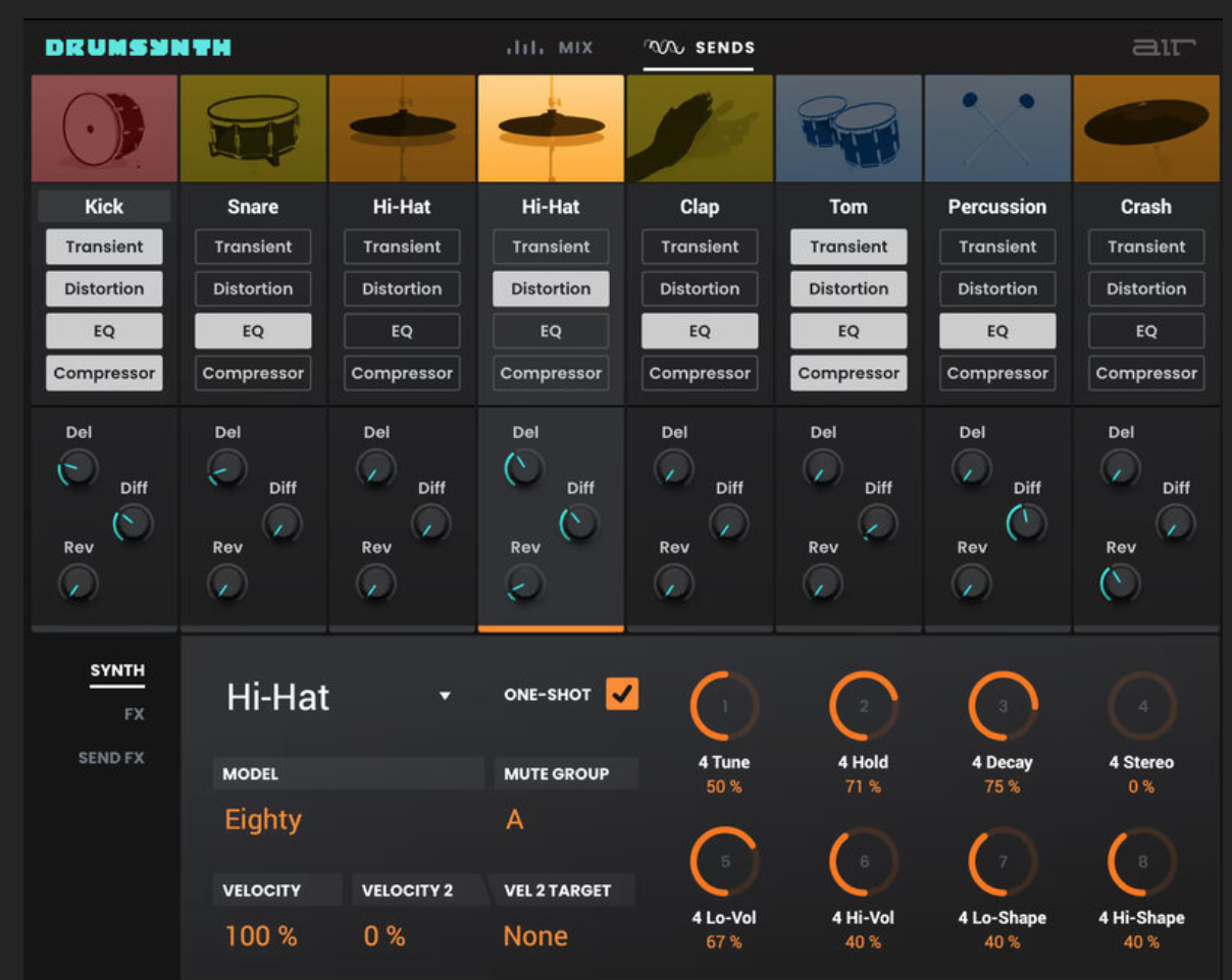 Air Music Tech Drum Synth